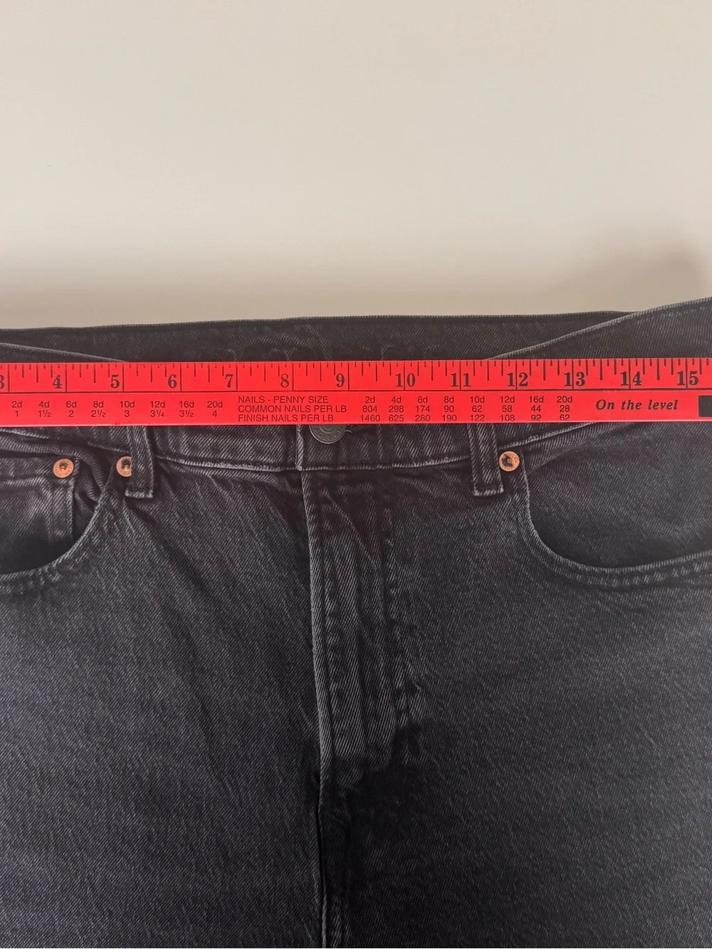 American Eagle EasyFlex Baggy Jeans Men’s 32x30, Black Wide Leg